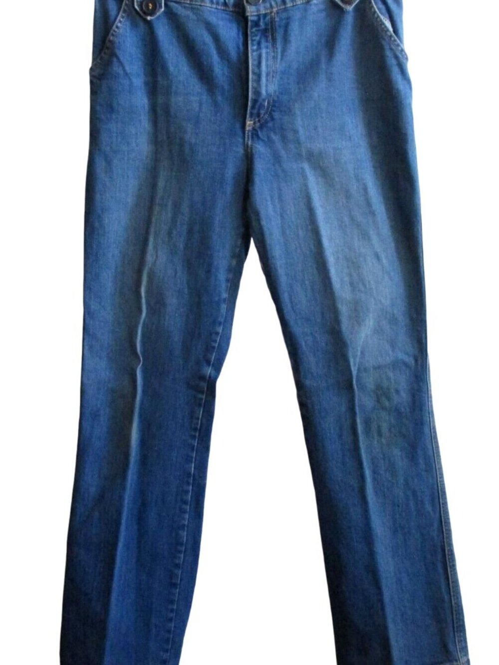 12 32x32  Zena Denim Jeans Arrowhead Loops Rancher Wife Vtg 80s ZENA INDIGO